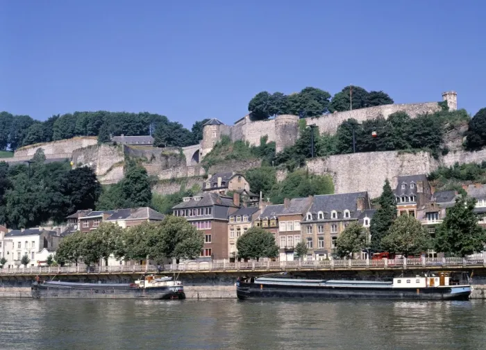 Framed Print : River Meuse and Citadel Print, Namur, Belgium Framed Print : River Meuse and Citadel Print, Namur, Belgium