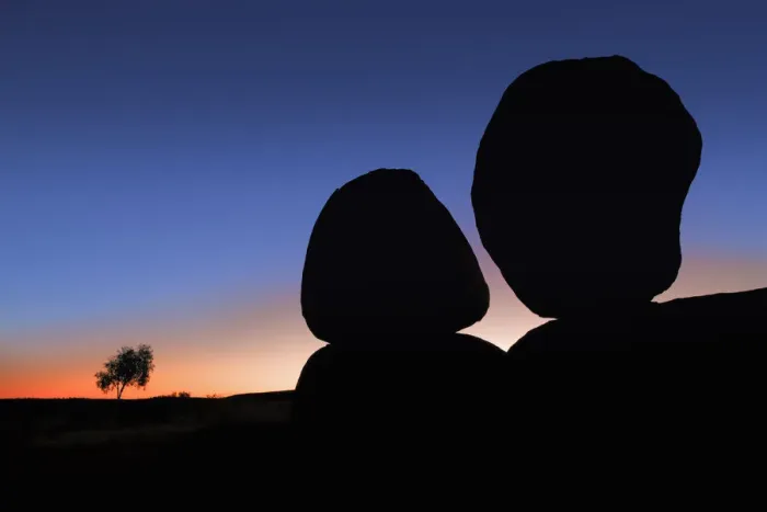 Framed Print : Devils Marbles Rock Formation Print Framed Print : Devils Marbles Rock Formation Print