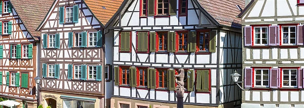Traditional Half Timbered buildings in Schiltachs Picturesque Medieval Altstad