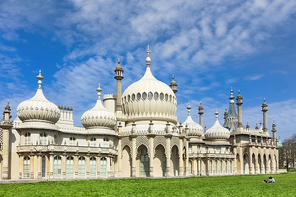 United Kingdom, England, Brighton, the Brighton Pavilion - George IVs summer palace