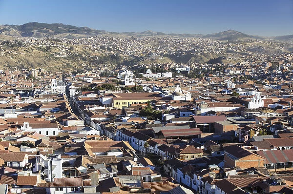View of Sucre (UNESCO World Heritage Site), Bolivia