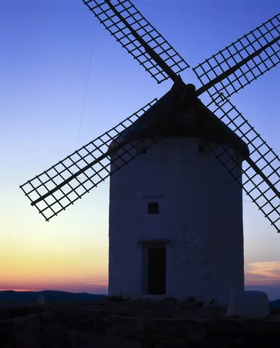 Framed Print : Consuegra Windmill Print Framed Print : Consuegra Windmill Print