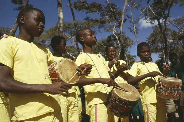 20039489. TANZANIA Music Ngomas drummers