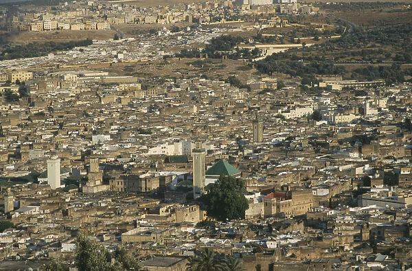 20069473. MOROCCO Fes Cityscape Fez