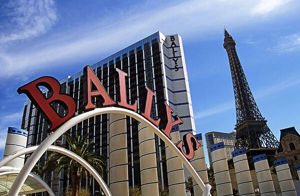 20085776. USA Nevada Las Vegas Ballys and Paris Hotels and Casinos