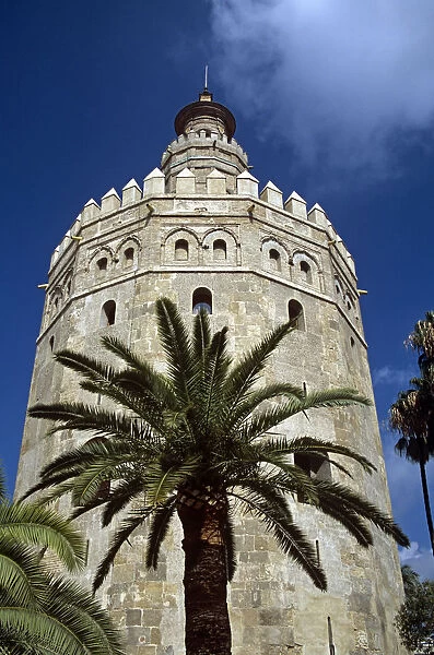 20085872. SPAIN Andalucia Seville Torre del Oro Golden Tower