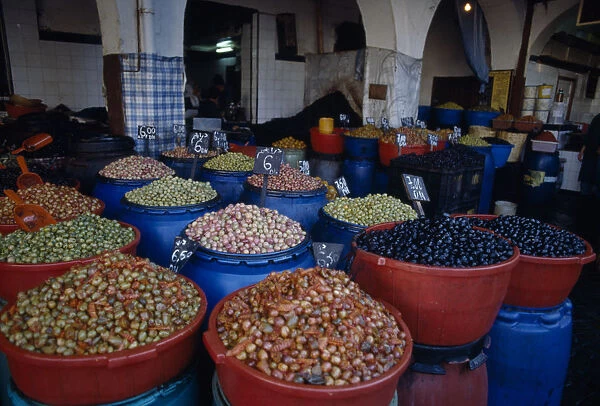 MOROCCO, Casablanca Olive souk