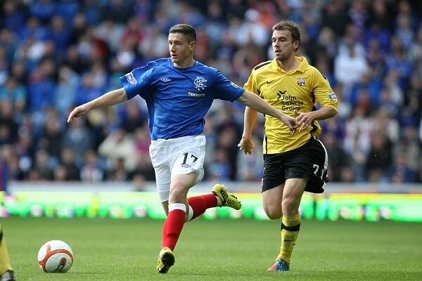 Fraser Aird's Thrilling Goal: Rangers 4-1 Victory Over Montrose vs David Gray at Ibrox Stadium