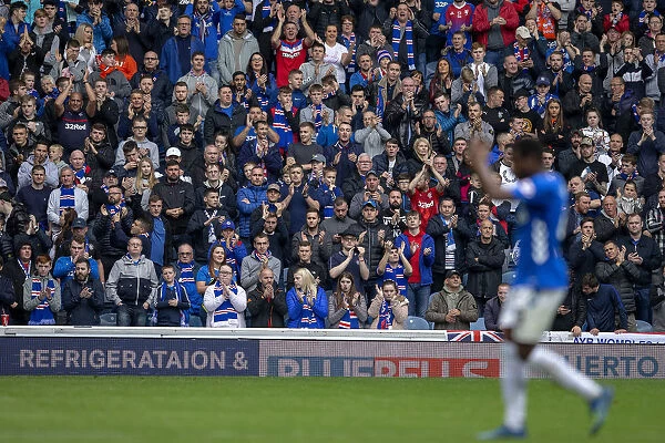 Rangers Fans Honor Lassana Coulibaly: A Memorable Moment at Ibrox Stadium (Scottish Premiership: Rangers vs Dundee)