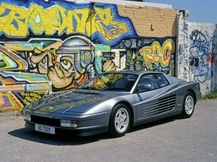 Framed Print : Ferrari Testarossa Print Framed Print : Ferrari Testarossa Print