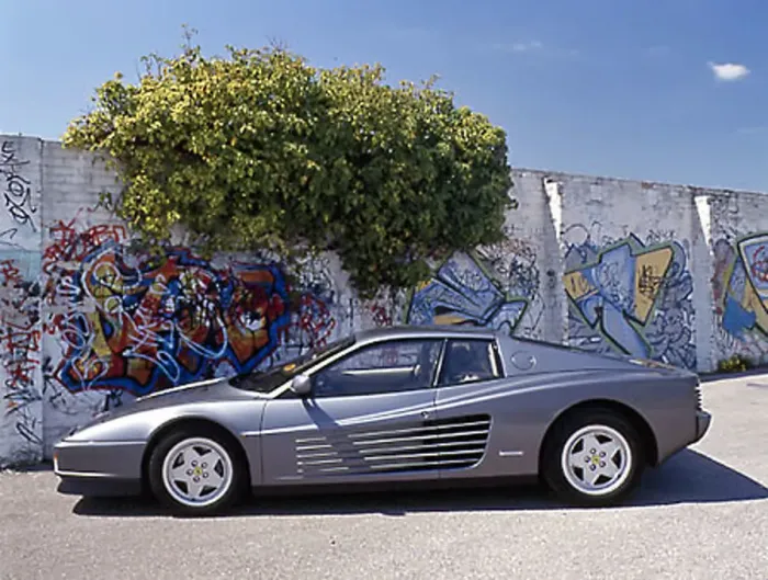 Framed Print : Ferrari Testarossa Print Framed Print : Ferrari Testarossa Print
