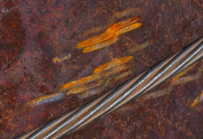 Framed Print : Rust Abstract Print Framed Print : Rust Abstract Print
