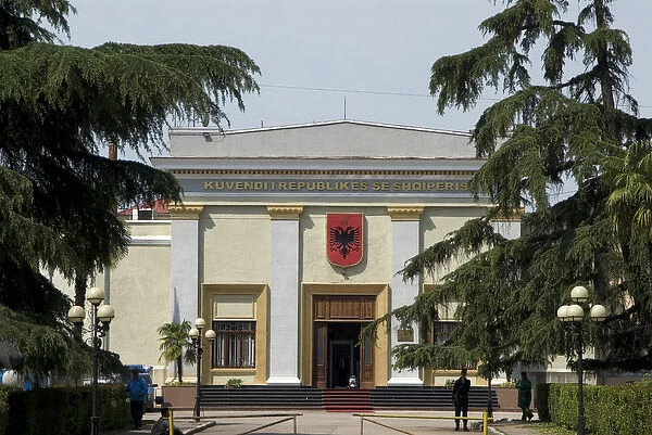 Albania, Tirane, parliament