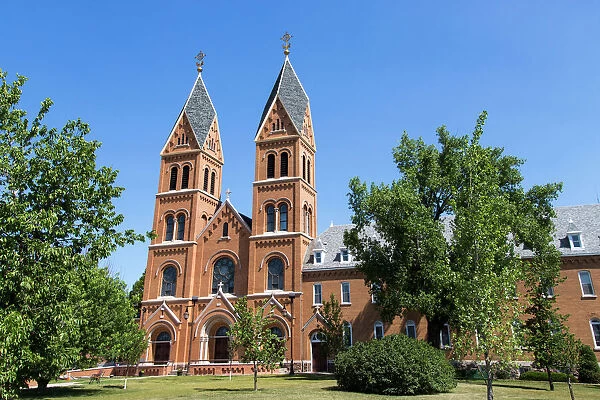 Assumption Abbey in Richardton, North Dakota, USA