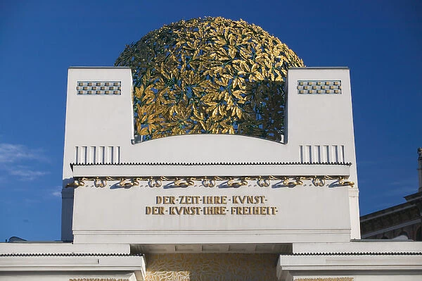 AUSTRIA-Vienna : The Secession Building Art Museum  /  Detail
