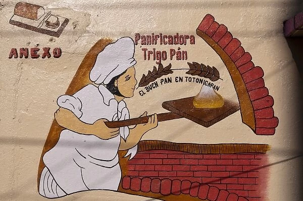 Bakery sign, Totonicapan, Guatemala
