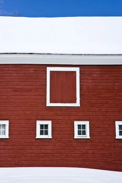 A barn in Newfane, Vermont