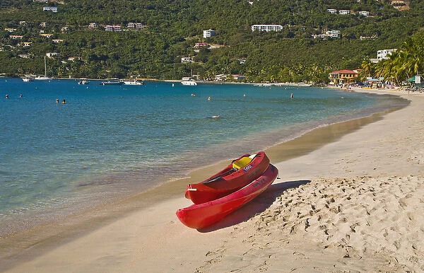Beach at Cane Garden Bay, Island of Tortola British Virgin Islands