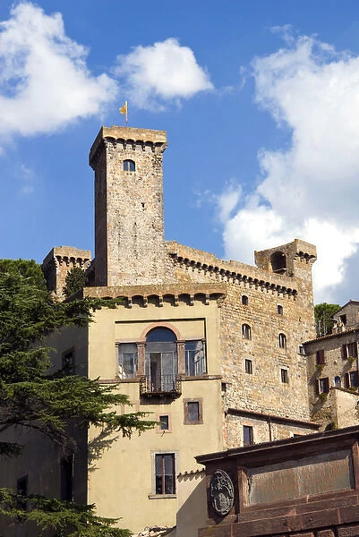 Bolsena Castle (Rocca Monaldeschi)- 13th century, Bolsena, Viterbo Province, Latium