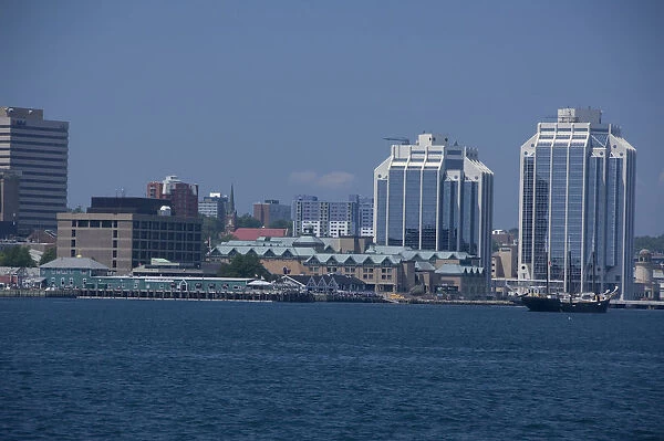 Canada, Nova Scotia, Halifax. City views of Halifax from the water