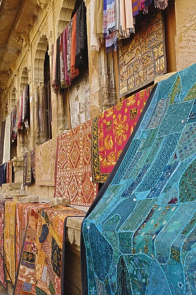 Colorful cloth, Fort Jaisalmer, Jaisalmer, India
