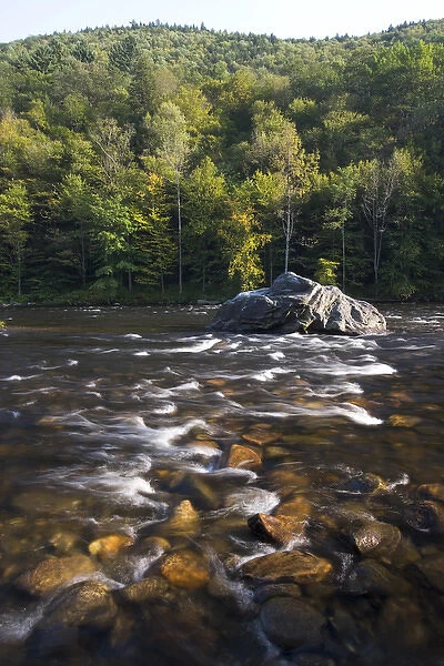 The Deerfield River in Charlemont, Massachusetts