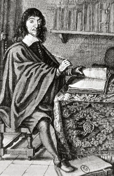 Descartes, Rene (La Haye, Touraine, France, 1596-Stockholm, 1650). French philosopher
