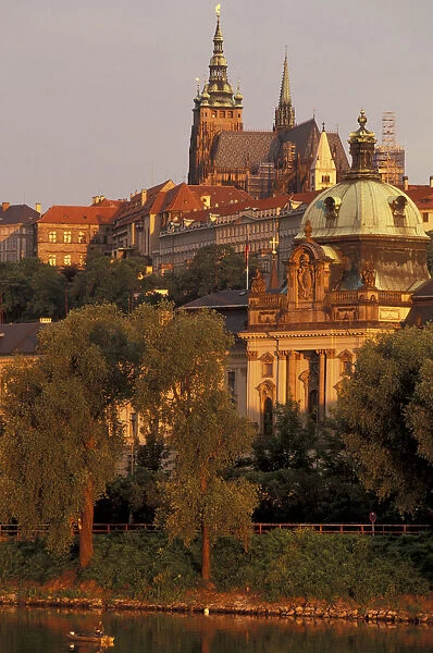 Europe, Czech Republic, Cent. Bohemia, Prague (Praha) Mala Strana and Prague Castle
