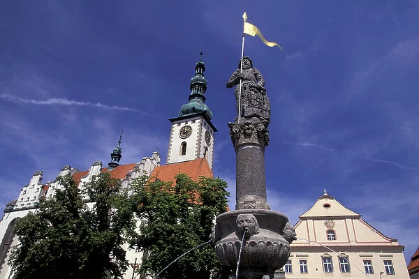 Europe, Czech Republic, South Bohemia, Tabor First Bohemian Idea Church