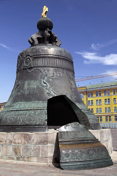 Europe; Russia; Moscow; The Czar Bell at the Kremlin in Moscow