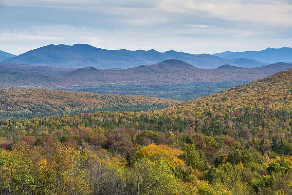 Fall colors in the White Mountains, Vermont