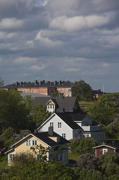Finland, Helsinki, Suomenlinna-Sveaborg Fortress, fortress buildings