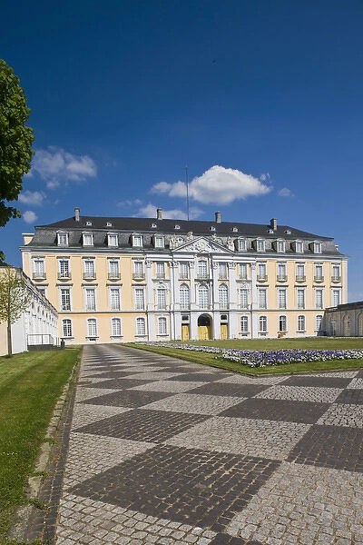 GERMANY, Nordrhein-Westfalen, Bruhl. Schloss Augustusburg castle, b. 1768