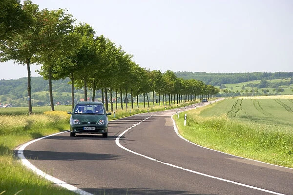 Highway route 423 near Blieskastel in northwest Germany. germany, german, europe
