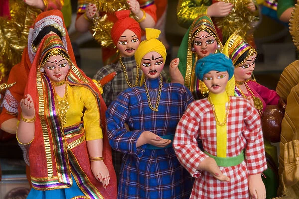 Indian dolls Red Fort, Delhi, India