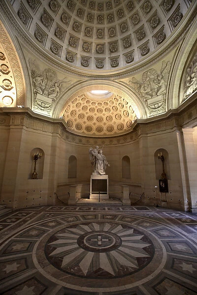 The interior view of Chapelle Explatoire. Paris. France