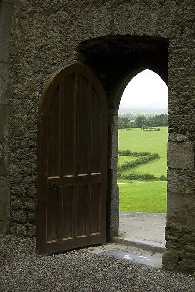 IRELAND, Tipperary, Cashel. Doorway, Rock of Cashel