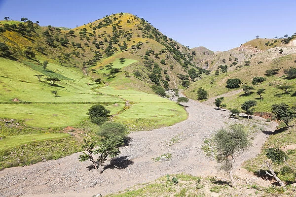 Landscape in Tigray, Northern Ethiopia