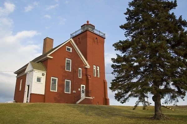 Lighthouse at Two Harbors Minnesota