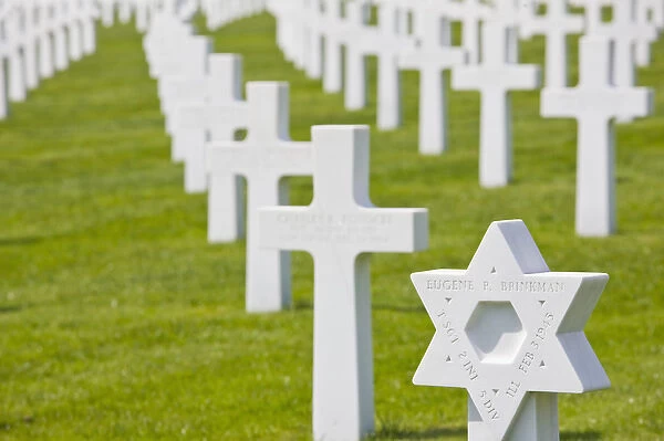 Luxembourg, Hamm, US Military Cemetery containing the graves of more than 5000 US war dead from WW2
