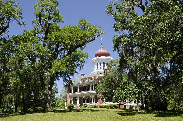 Mississippi, Natchez. Longwood historic home built in Oriental Villa style