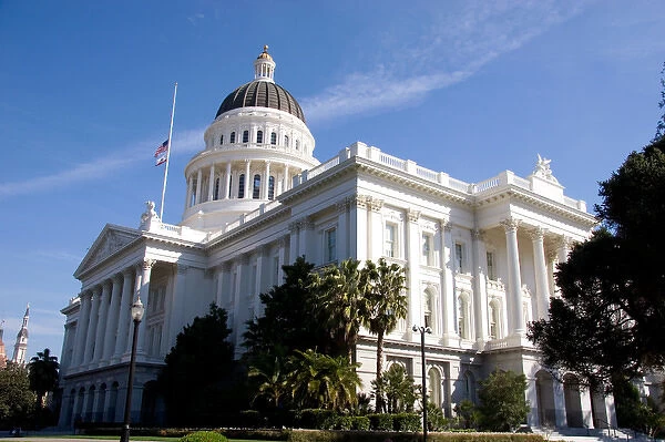 NA, USA, California, Sacramento. State capitol building