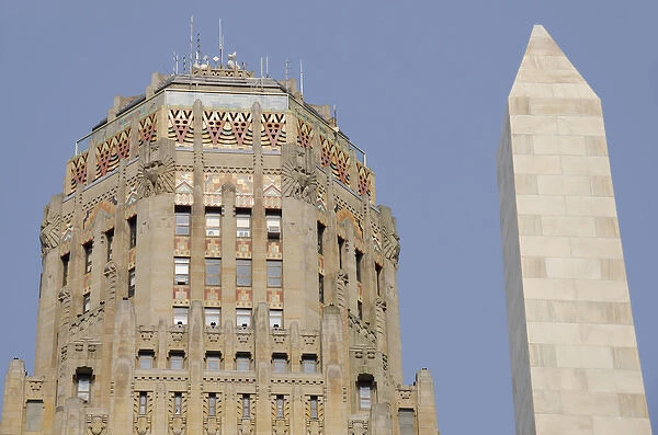 New York, Buffalo, City Hall. Historic Art Deco building completed in 1931 by Dietel, Wade & Jones