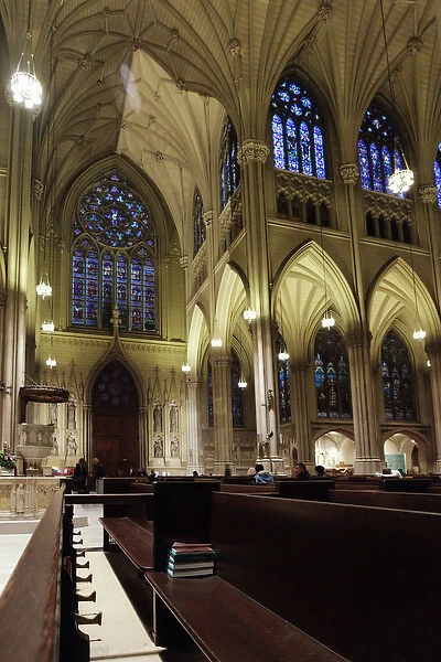 New York City, New York, United States. Saint Patricks Cathedral
