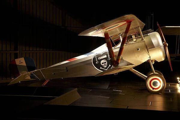 Nieuport 24 biplane, Omaka Aviation Heritage Centre, Blenheim, Marlborough, South Island