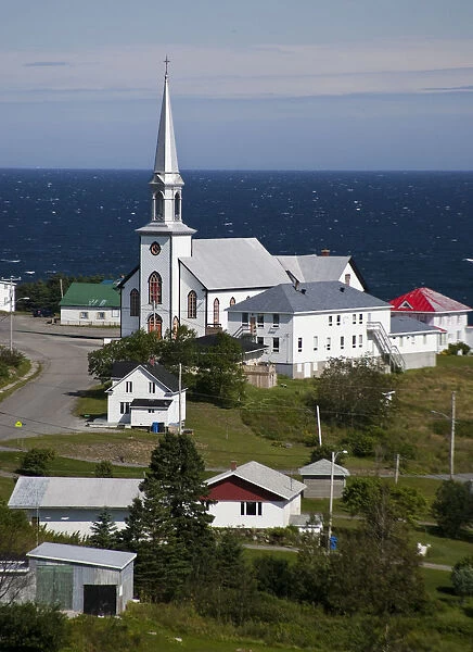 North America, Canada, Quebec, Gaspe Bay, Church and community