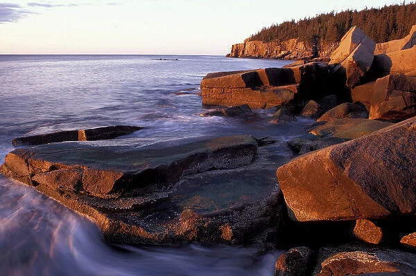 Otter Cliffs, Acadia N. P. ME. The rocky Maine coast