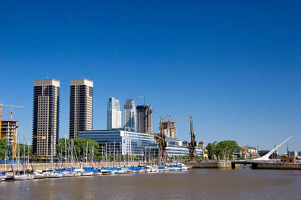 Puerto Modero area of Buenos Aires, Argentina
