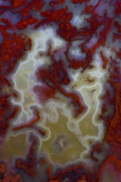 Red Moss Agate Slab