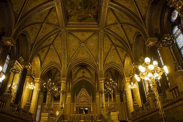 RM. Inside Parliament Building. Budapest. Hungary
